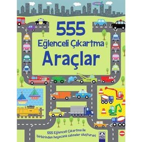 555 Eğlenceli Çıkartma Araçlar Kolektif Altın Kitaplar