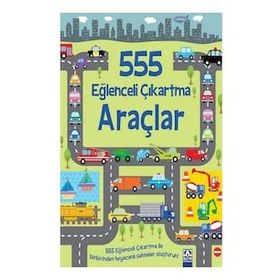 555 Eğlenceli Çıkartma Araçlar Kolektif Altın Kitaplar