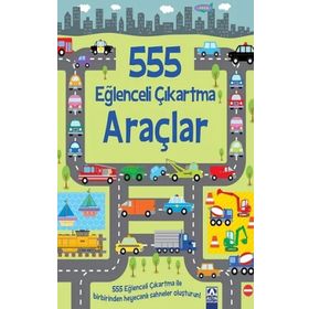 555 Eğlenceli Çıkartma Araçlar Kolektif Altın Kitaplar