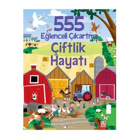555 Eğlenceli Çıkartma Çiftlik Hayatı Altın Kitaplar