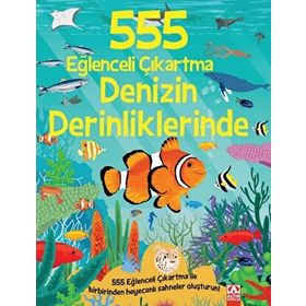 555 Eğlenceli Çıkartma Denizin Derinliklerinde Altın Kitaplar