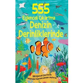 555 Eğlenceli Çıkartma Denizin Derinliklerinde Altın Kitaplar