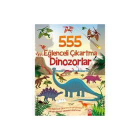 555 Eğlenceli Çıkartma - Dinozorlar - kollektif