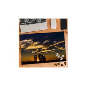 5555 Bulut Formu Atmosfer 240 Parça Puzzle Yapboz
