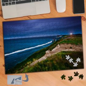 556 Akşamüstü Dalgalı Deniz 240 Parça Puzzle Yapboz Tablo