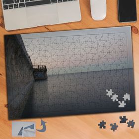 558 Akşamüstü Deniz Manzarası 240 Parça Puzzle Yapboz Tablo