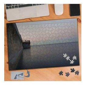 558 Akşamüstü Deniz Manzarası 240 Parça Puzzle Yapboz Tablo