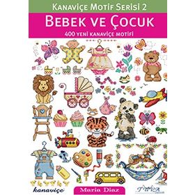5600 Kanaviçe Motif Serisi 2 Bebek ve Çocuk Tuva Dergi