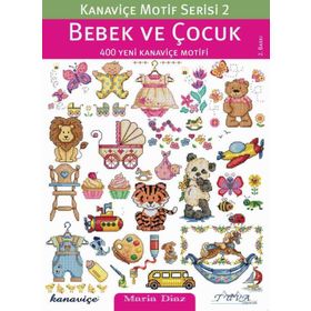 5600 Kanaviçe Motif Serisi 2 Bebek ve Çocuk Tuva Dergi