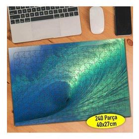 5608967 Mavi Okyanusta Dev Dalgalar 240 Parça Puzzle Yapboz