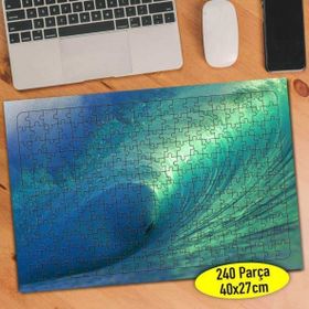 5608967 Mavi Okyanusta Dev Dalgalar 240 Parça Puzzle Yapboz