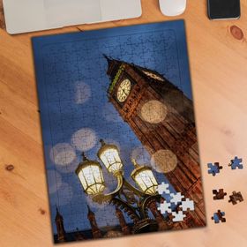 5637 Londra Aydınlatma Saat Kulesi 240 Parça Puzzle Yapboz