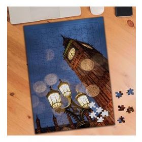 5637 Londra Aydınlatma Saat Kulesi 240 Parça Puzzle Yapboz