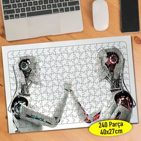 56773697 Yapay Zeka Robotlar Teknolojisi 240 Parça Puzzle Yapboz