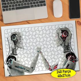 56773697 Yapay Zeka Robotlar Teknolojisi 240 Parça Puzzle Yapboz