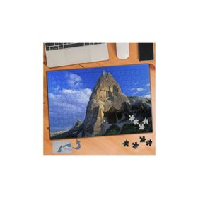 568 Taştan Oyulmuş Ev 240 Parça Puzzle Yapboz Tablo