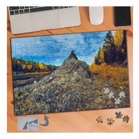 569 Yol Kenarında Birikmiş Çöp 240 Parça Puzzle Yapboz Tablo