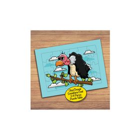 56PZ Gülümseyen Akbaba Çocuklara Özel Puzzle Yapboz Tablo