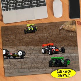 5700755 Oyuncak Araba Ralli Yarışı 240 Parça Puzzle Yapboz