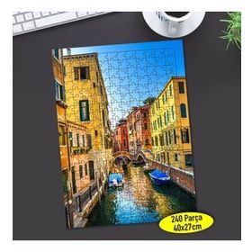 57074826 Venedik Nehir Manzarası 240 Parça Puzzle Yapboz