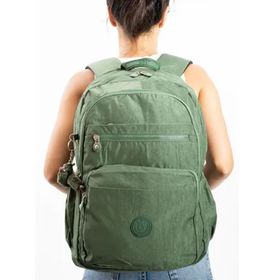 571 Collections 571-1B Ultra Hafif Çok Cepli Su Geçirmez Haki Yeşil Unisex Sırt Çantası