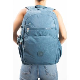 571 Collections 571-1B Ultra Hafif Çok Cepli Su Geçirmez Unisex Mavi Sırt Çantası