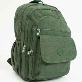 571 Collections 571-1E Ultra Hafif Çok Cepli Su Geçirmez Yeşil Renk Unisex Sırt Çantası