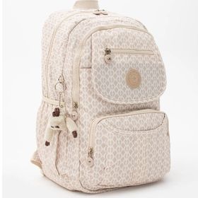 571 Collections 571-2E Ultra Hafif Çok Cepli Su Geçirmez Krem Renk Unisex Sırt Çantası