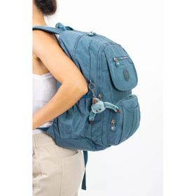 571 Collections 571-2E Ultra Hafif Çok Cepli Su Geçirmez Unisex Mavi Sırt Çantası