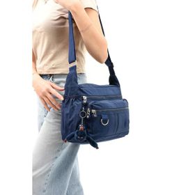 571 Collections 571-6D Lacivert Çapraz Askılı Kadın Omuz Çantası