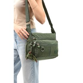 571 Collections 571-6D Yeşil Çapraz Askılı Omuz Çantası