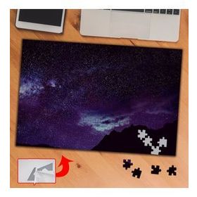 571 Mor Gökyüzü Yıldızlı Gece 240 Parça Puzzle Yapboz Tablo