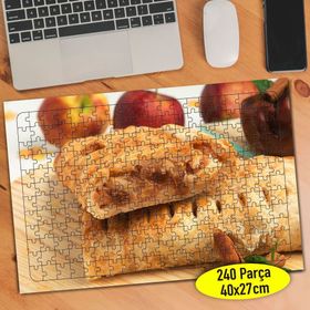 57505 Viyana Usulü Strudel Turta Yiyecek 240 Parça Puzzle Yapboz