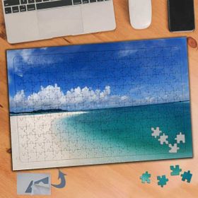 578 Berrak Deniz Ve Kumsal 240 Parça Puzzle Yapboz Tablo