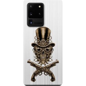 579 Samsung Galaxy S20 Ultra SM-G988B KurukafaBaskılı Silikon Kılıf