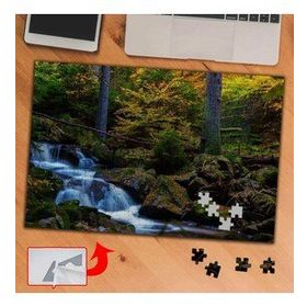 57C7B Ormanda Şelale Akarsu 240 Parça Puzzle Yapboz Tablo