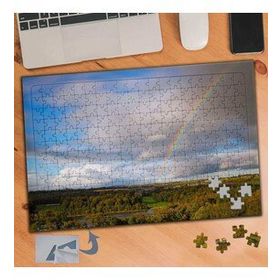582 Gökyüzünde Gökkuşağı 240 Parça Puzzle Yapboz Tablo