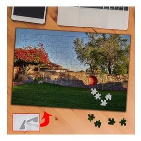 582424 Yaz Bahçesi Doğa Ağaçlar 240 Parça Puzzle Yapboz Tablo