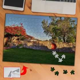 582424 Yaz Bahçesi Doğa Ağaçlar 240 Parça Puzzle Yapboz Tablo