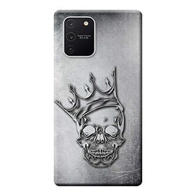 583 Samsung Galaxy S10 Lite SM-G770F Kuru Kafa Baskılı Silikon Kılıf