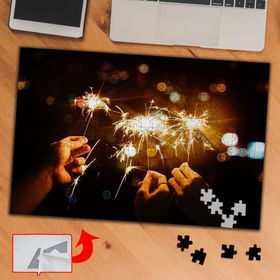 584 Işık Süs Gece 240 Parça Puzzle Yapboz Tablo