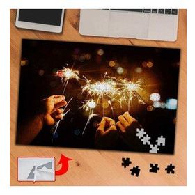 584 Işık Süs Gece 240 Parça Puzzle Yapboz Tablo
