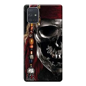 587 Samsung Galaxy A71 SM-A715F Kuru Kafa Baskılı Silikon Kılıf