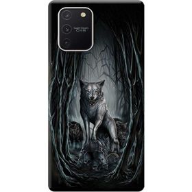 592 Samsung Galaxy S10 Lite SM-G770F Kurtlar Baskılı Silikon Kılıf