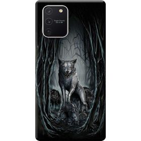 592 Samsung Galaxy S10 Lite SM-G770F Kurtlar Baskılı Silikon Kılıf