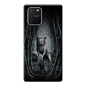 592 Samsung Galaxy S10 Lite SM-G770F Kurtlar Baskılı Silikon Kılıf