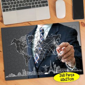 59272512 Finansal Analiz İş Dünyası 240 Parça Puzzle Yapboz