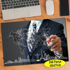 59272512 Finansal Analiz İş Dünyası 240 Parça Puzzle Yapboz