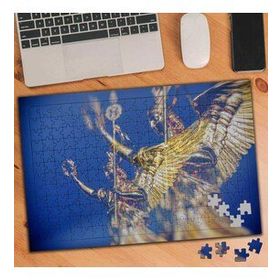 592866 Altın Varaklı Heykeller 240 Parça Puzzle Yapboz