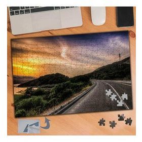 598 Yol Kenarı Manzarası 240 Parça Puzzle Yapboz Tablo